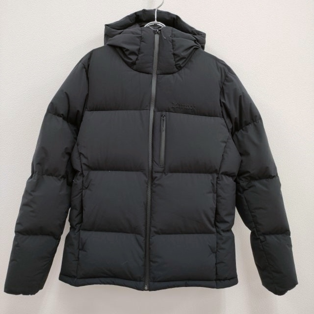 MARMOT MONSOON DOWN PARKA モンスーン ダウンパーカ TOMUJL27 サイズM ダウンジャケット ブラック メンズ マーモット4-0124A♪約66cm着丈