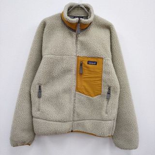 パタゴニア(patagonia)のpatagonia クラシックレトロXジャケット STY23056 フリース サイズS ジャケット アイボリー イエロー メンズ パタゴニア【中古】4-0124T♪(その他)