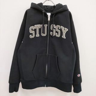 パーカー♪ステューシー stuusy 8 BALL ZIP HOOD Lサイズ　グレー♪