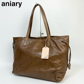 aniary - 24A31 aniary アニアリ トートバッグ 本革 レザー