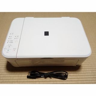 キヤノン(Canon)の給紙ロール新品交換済　廃インク整備/リセット済 Canon MG3530 WH(PC周辺機器)