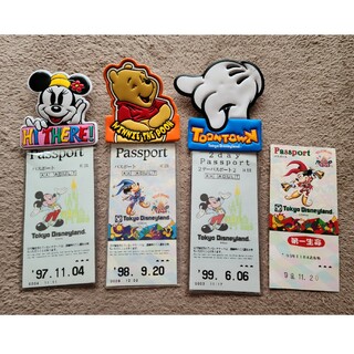 ディズニー(Disney)の東京ディズニーランド パスポートケース ３個セット(遊園地/テーマパーク)