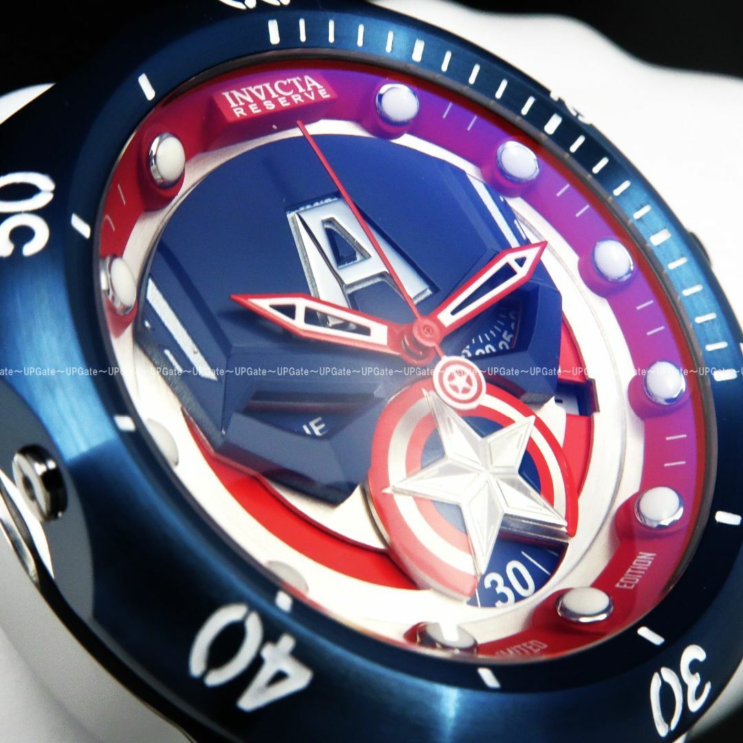 INVICTA(インビクタ)の限定モデル★キャプテンアメリカ INVICTA Marvel 32455 メンズの時計(腕時計(アナログ))の商品写真