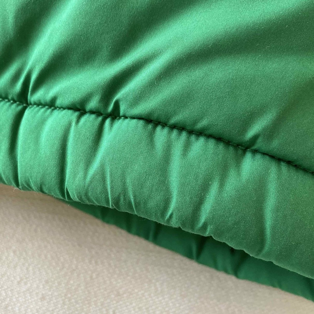 Ralph Lauren(ラルフローレン)のビンテージ ポロ ラルフローレン ロゴ刺繍 フード付 ダウンジャケット グリーン レディースのジャケット/アウター(ダウンジャケット)の商品写真
