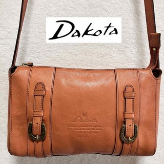 美品◎Dakota ダコタ　レザーコンビショルダーバッグ　男女兼用◎