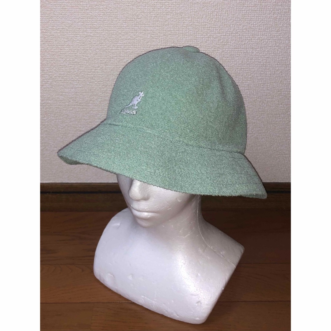 KANGOL(カンゴール)のL 美品 KANGOL メトロハット バケットハット ミント 水色  カンゴール メンズの帽子(ハット)の商品写真