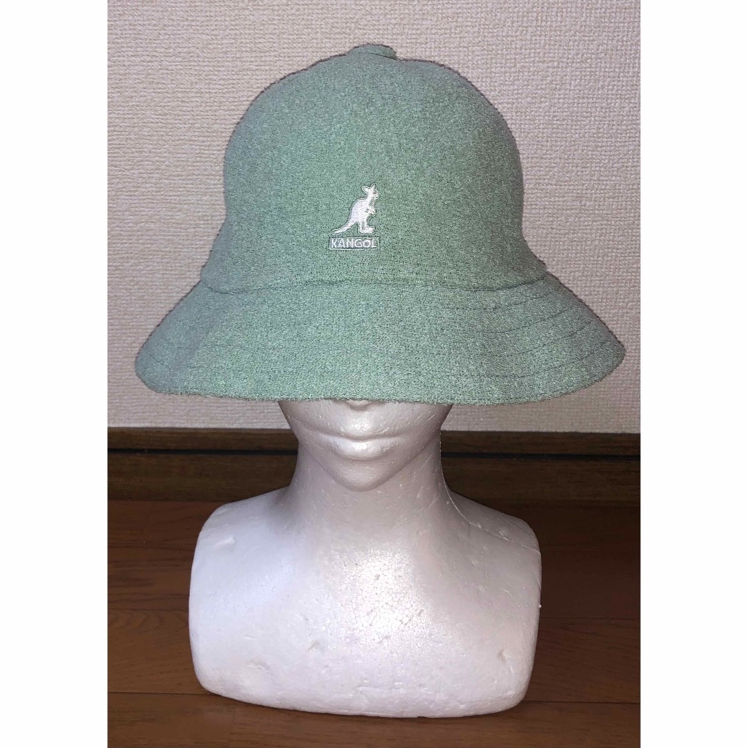 KANGOL(カンゴール)のL 美品 KANGOL メトロハット バケットハット ミント 水色  カンゴール メンズの帽子(ハット)の商品写真