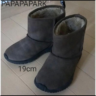 19cm PAPAPAPARK ムートンブーツ(ブーツ)