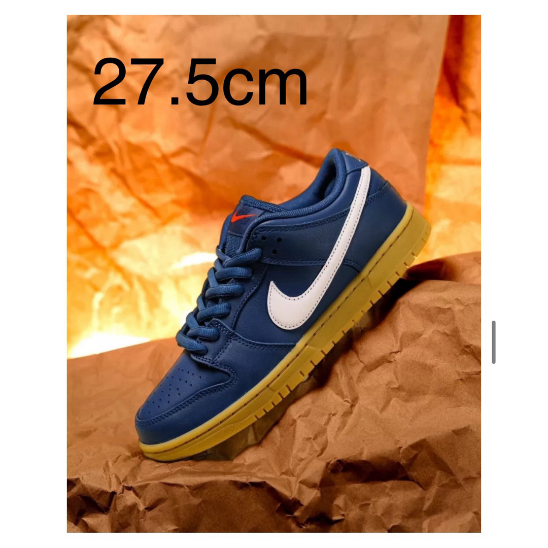 NIKE(ナイキ)のNike SB Dunk Low Pro ISO Navy Gum 27.5cm メンズの靴/シューズ(スニーカー)の商品写真