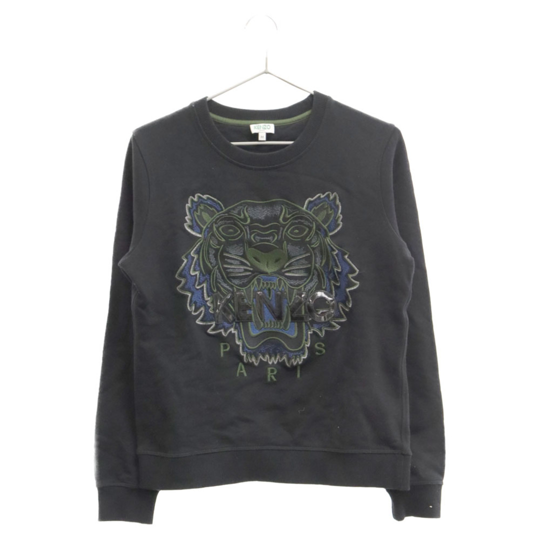 KENZO(ケンゾー)のKENZO ケンゾー Dragon Tiger Sweatshirt ドラゴンタイガー クルーネックスウェットトレーナー ブラック F762SW7054XD メンズのトップス(スウェット)の商品写真