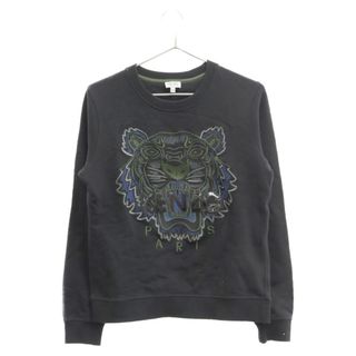 ケンゾー(KENZO)のKENZO ケンゾー Dragon Tiger Sweatshirt ドラゴンタイガー クルーネックスウェットトレーナー ブラック F762SW7054XD(スウェット)