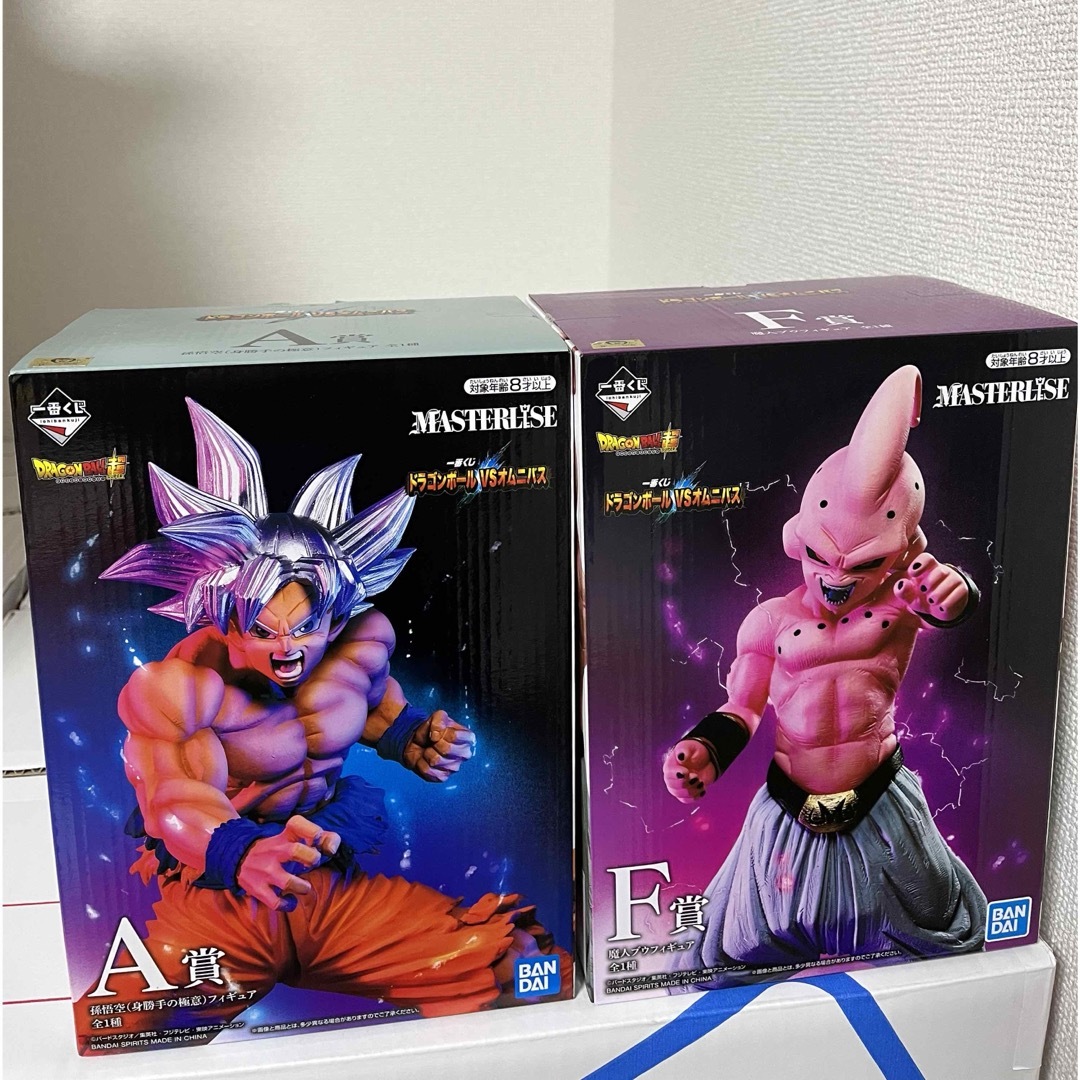 【一番くじ】ドラゴンボール　悟空(身勝手の極意) 魔人ブウフィギュアセットおもちゃ