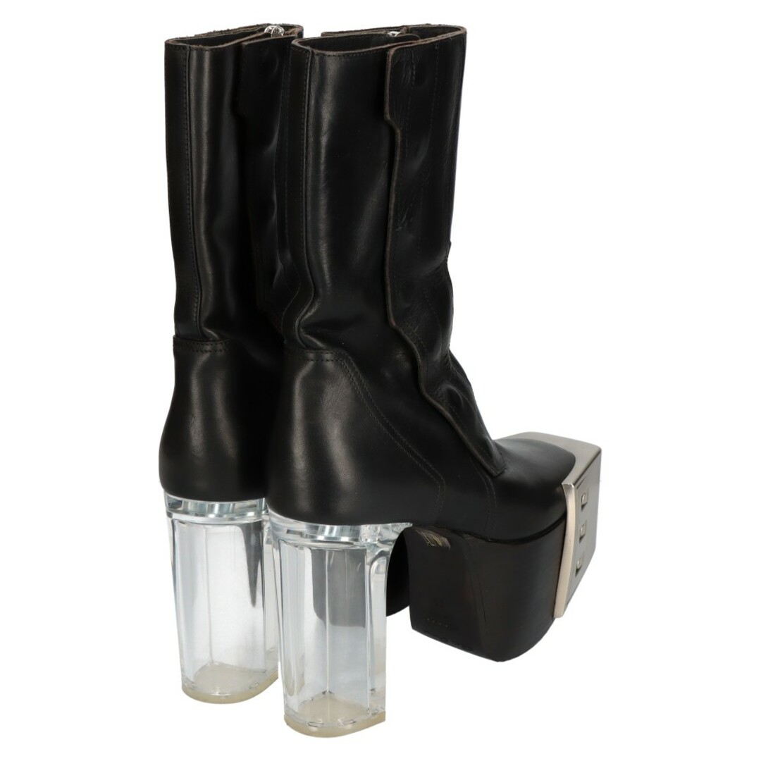 Rick Owens - Rick Owens リックオウエンス BEVELED PLATFORM BOOTS