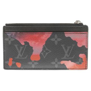 ルイヴィトン(LOUIS VUITTON)のLOUIS VUITTON ルイヴィトン モノグラム エクリプス ルーム ウィズ ア ビュー コインケース カードホルダー M81751 ブラック(名刺入れ/定期入れ)