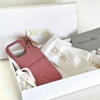 クリスチャンディオール(Christian Dior)のLADY DIOR クリスチャンディオール カナージュ iPhone13 ケース(iPhoneケース)