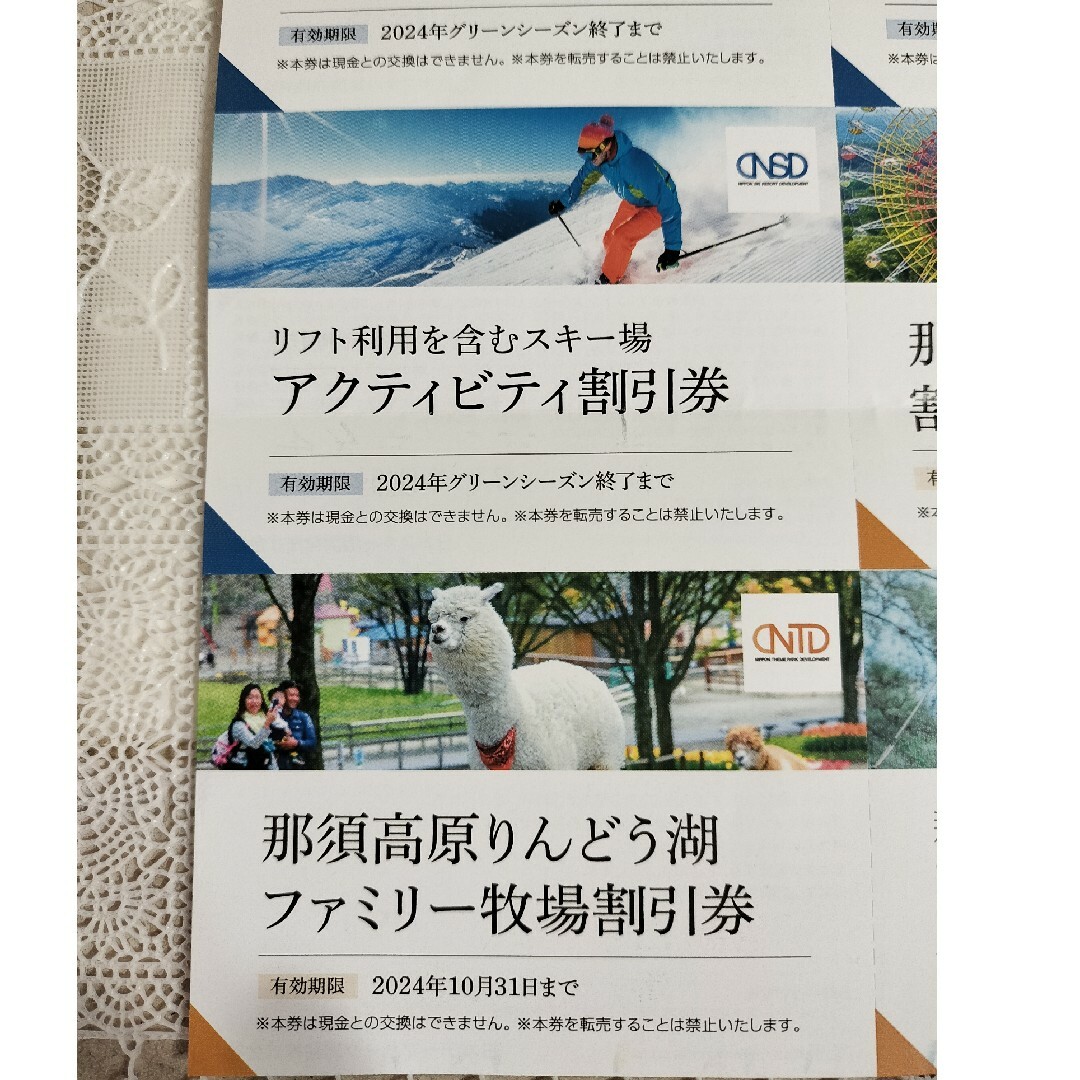 日本駐車場開発株式会社　株主優待　割引優待券7枚 チケットの優待券/割引券(その他)の商品写真