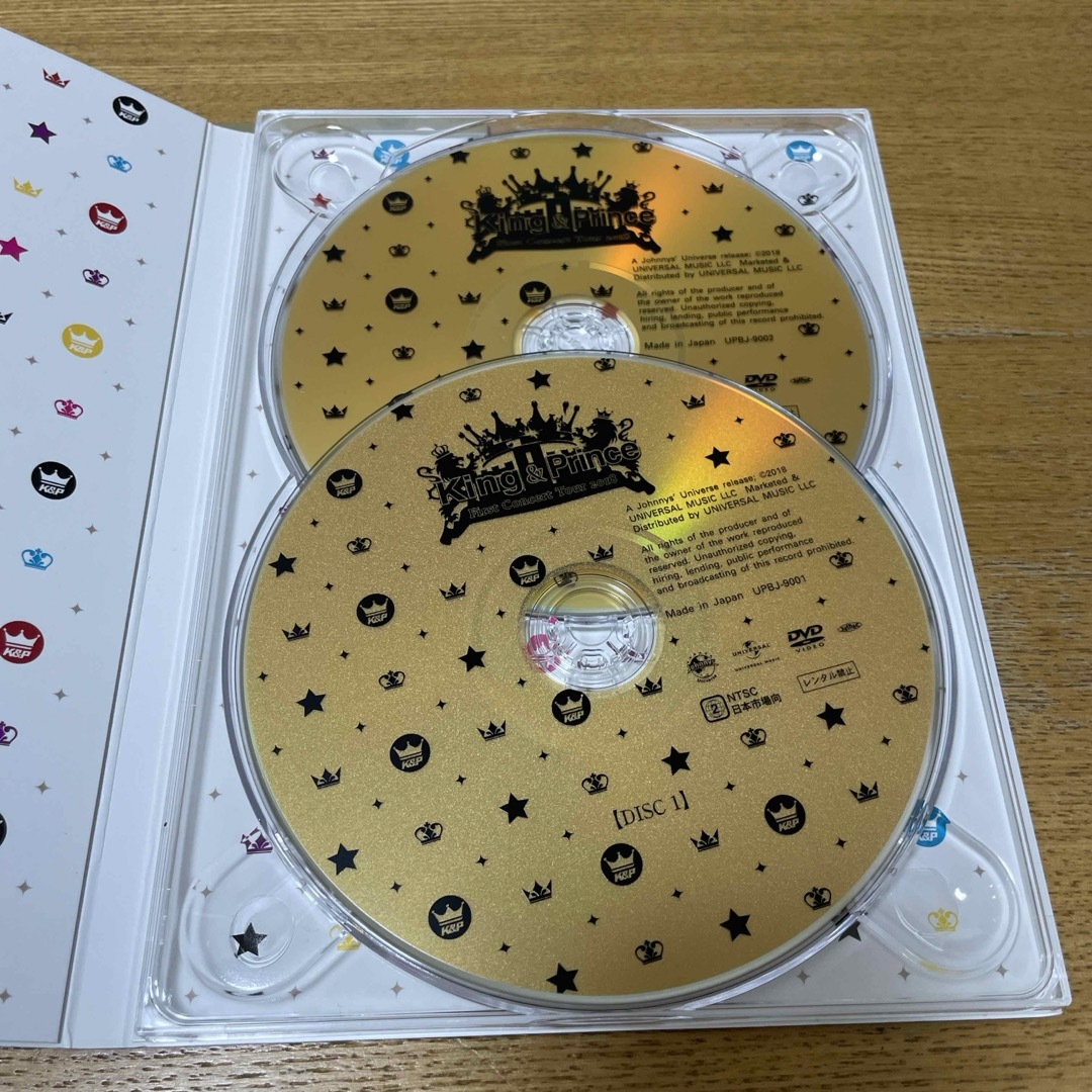 King & Prince(キングアンドプリンス)のKing　＆　Prince　First　Concert　Tour　2018（初回 エンタメ/ホビーのDVD/ブルーレイ(ミュージック)の商品写真