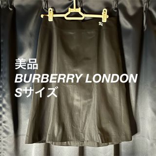 バーバリーブルーレーベル(BURBERRY BLUE LABEL)の美品BURBERRY LONDON 36 スカート(ひざ丈スカート)