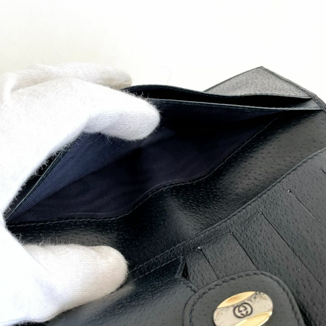 GUCCI - Gucci オールドグッチ GGスプリーム Wホック 長財布 GUCCI - Gucci オールドグッチ GGスプリーム Wホック 長財布