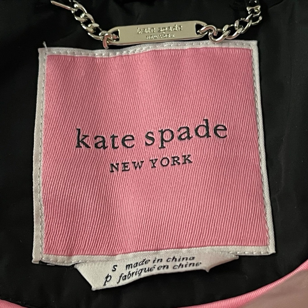 kate spade new york(ケイトスペードニューヨーク)のKate spade NEWYORK ダウンコート ブラック レディース レディースのジャケット/アウター(ダウンコート)の商品写真