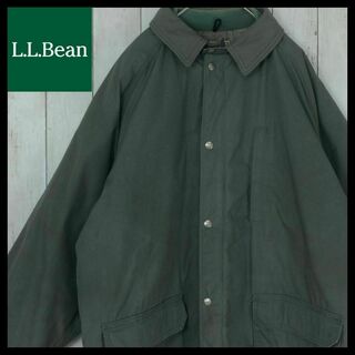 L.L.Bean  USA製　コート　ダブルボタン　グレー　L 希少