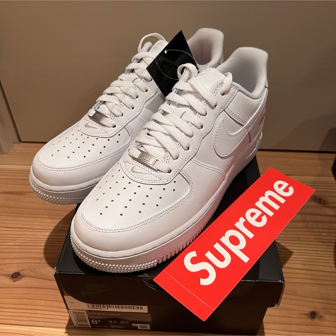 【Supreme】Nike Air Force 1 Low White 8.5
