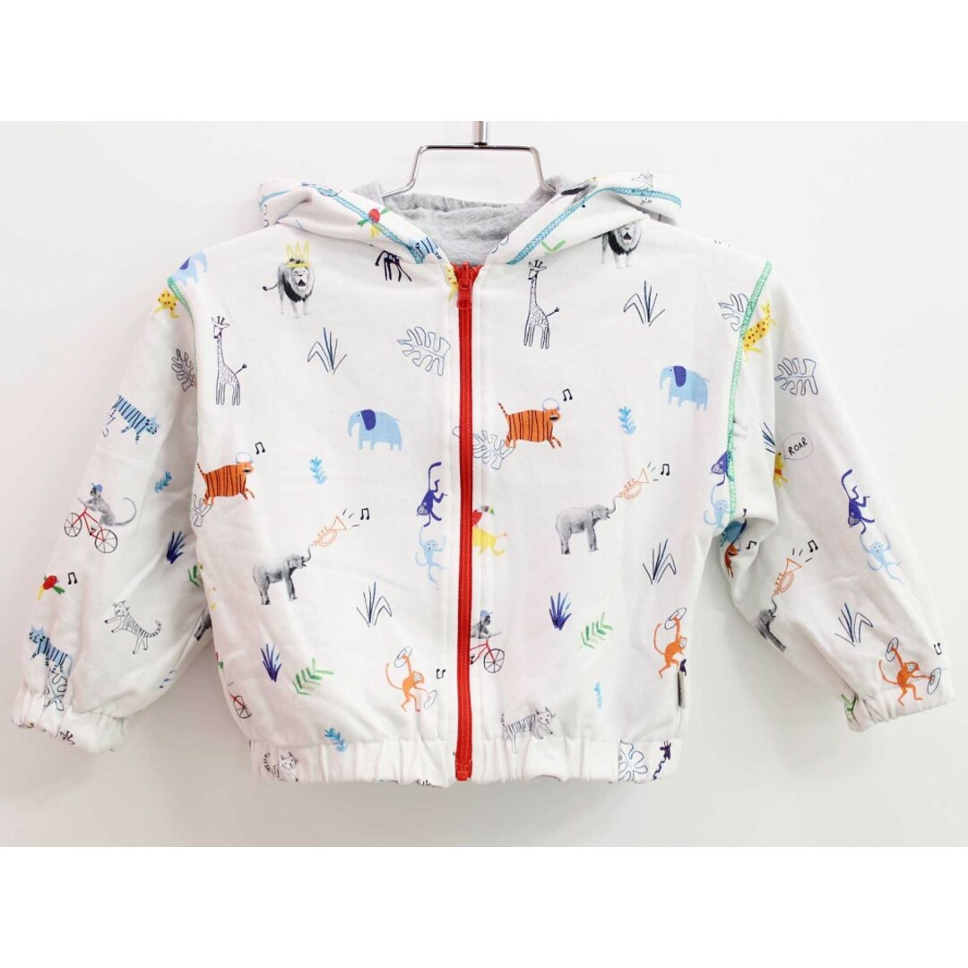 Paul Smith(ポールスミス)の【春物 新入荷!】◇ポールスミスベビー/Paul Smith BABY◇90cm パーカー グレー＆白系 リバーシブル【中古】子供服 キッズ kids ベビー服 baby 男の子 春秋 tops 402042 キッズ/ベビー/マタニティのベビー服(~85cm)(その他)の商品写真