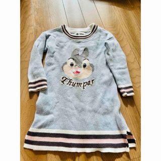 ギャップキッズ(GAP Kids)の900円　95cm gap ニットワンピ(ワンピース)