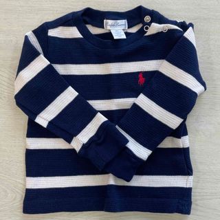 POLO RALPH LAUREN - 新品未使用 ピンクポロTシャツ ピンク 85 センチ