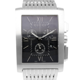 グッチ(Gucci)のグッチ Gメトロ 腕時計 時計 ステンレススチール 8600M クオーツ メンズ 1年保証 GUCCI  中古(腕時計(アナログ))