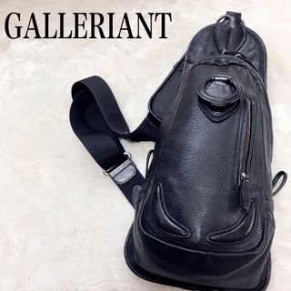 ガレリアント(GALLERIANT)の美品 GALLERIANT ボディバッグ ショルダーバッグ スリリングバッグ(ボディーバッグ)