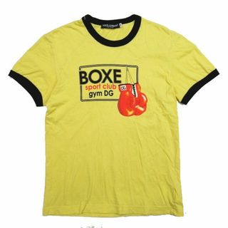 ドルチェアンドガッバーナ(DOLCE&GABBANA)のドルチェ&ガッバーナ ドルガバ DOLCE&GABBANA リンガーTシャツ(Tシャツ/カットソー(半袖/袖なし))