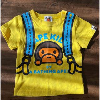 アベイシングエイプ(A BATHING APE)のBAPEKIDS 半袖　70㎝(Ｔシャツ)