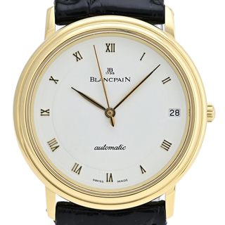 ブランパン(BLANCPAIN)のブランパン ヴィルレ ウルトラスリム ローマン 手巻き メンズ 【中古】(腕時計(アナログ))