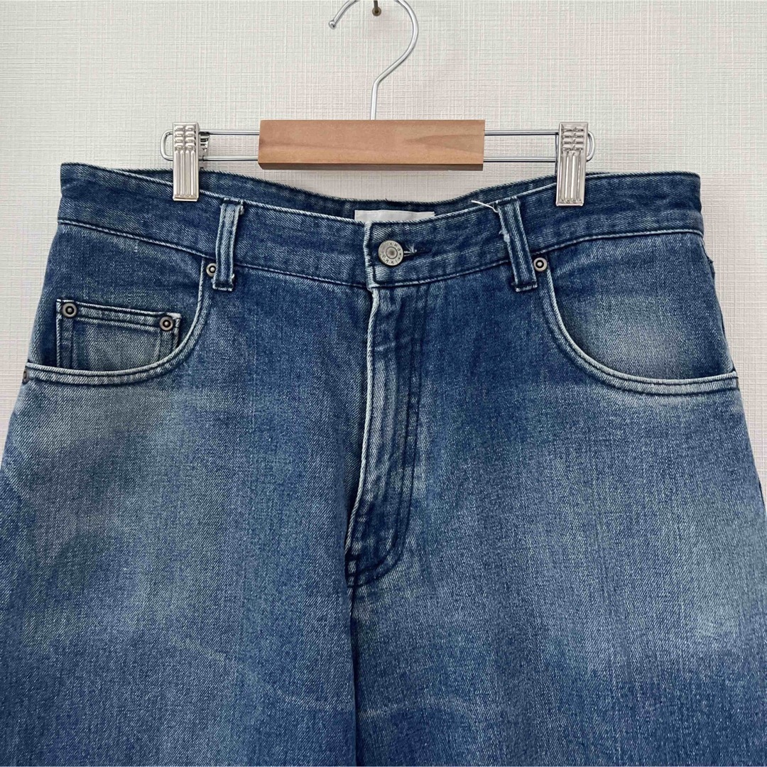 ikka(イッカ)のIkkaイッカ　ワイドテーパードデニムMサイズ メンズのパンツ(デニム/ジーンズ)の商品写真