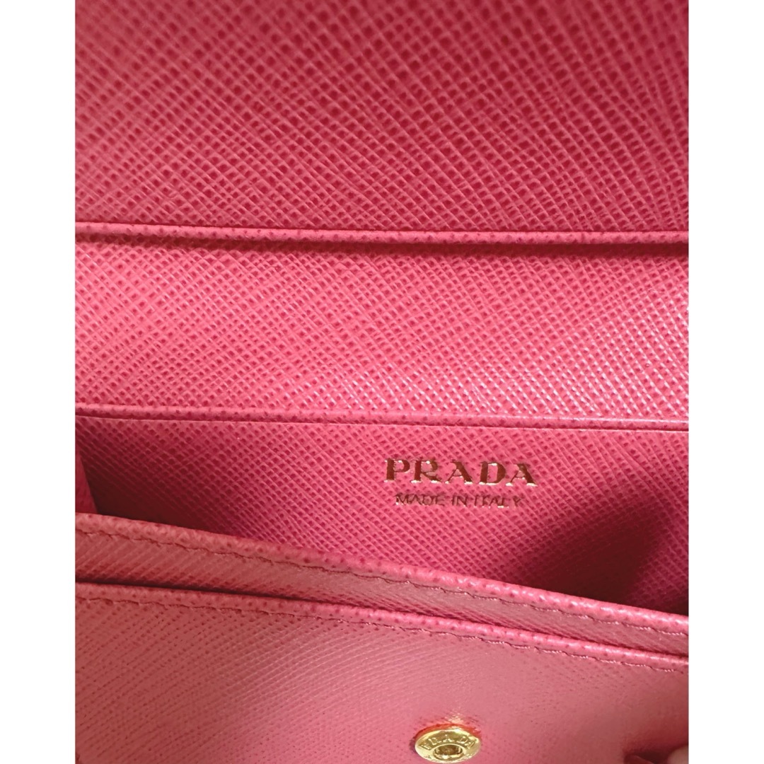 PRADA(プラダ)のPRADA♡カードケース名刺入れピンク レディースのファッション小物(名刺入れ/定期入れ)の商品写真