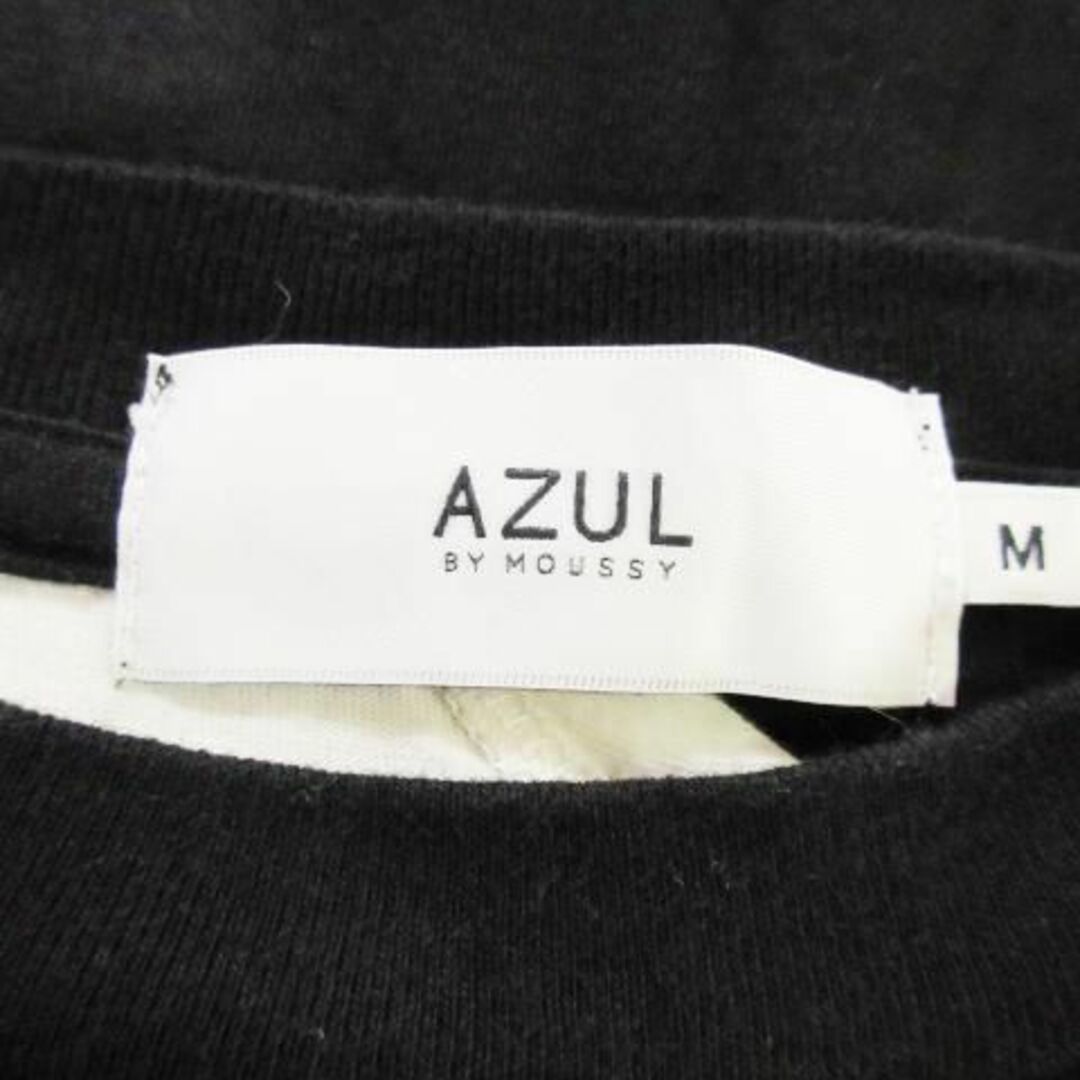 AZUL by moussy(アズールバイマウジー)のアズールバイマウジー カットソー レースアップ 重ね着 220722AH11A レディースのトップス(カットソー(半袖/袖なし))の商品写真