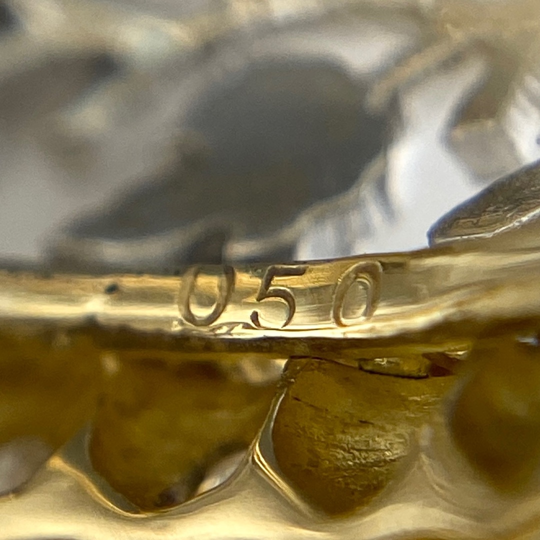 フェデリーコ・ブチェラッティ ダイヤモンド デザインリング 10号 K18 【中古】 レディースのアクセサリー(リング(指輪))の商品写真