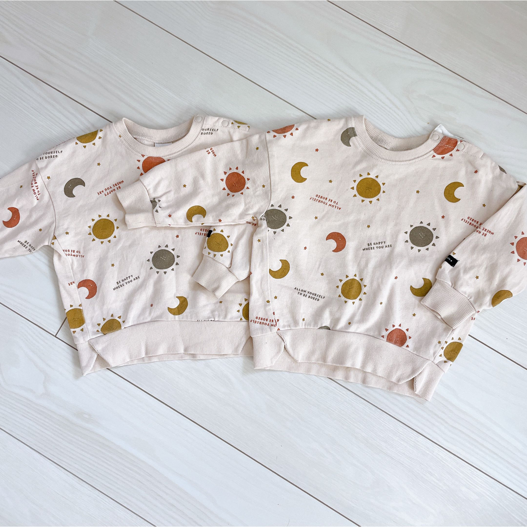 子供服　トップス2枚セット キッズ/ベビー/マタニティのキッズ服男の子用(90cm~)(Tシャツ/カットソー)の商品写真