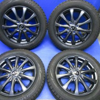 BRIDGESTONE - 店）EX14インチ+　155/65R14　スタッドレス　ムーヴ　ワゴンR　ミラ