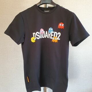 ディースクエアード(DSQUARED2)の【新品・未使用】DSQUARED2 KIDS x Pac-manTシャツ黒12Y(Tシャツ/カットソー)