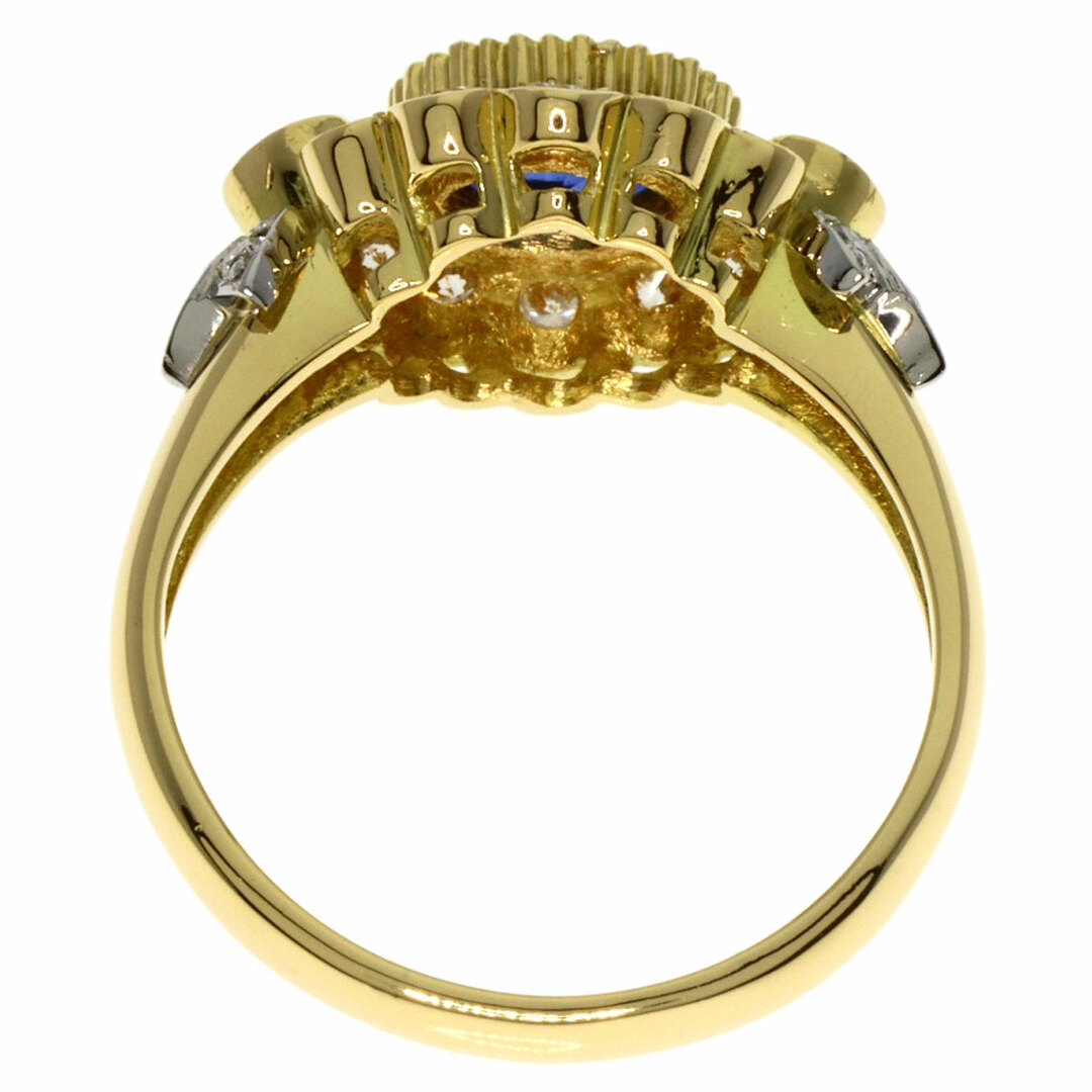 SELECT JEWELRY サファイア ダイヤモンド リング・指輪 K18YG PT900 レディース レディースのアクセサリー(リング(指輪))の商品写真