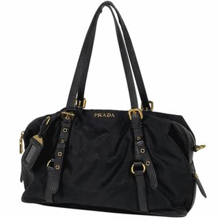 プラダ(PRADA)のプラダ ロゴ ハンドバッグ レディース 【中古】(ハンドバッグ)