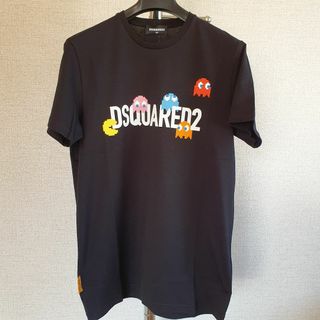 ディースクエアード(DSQUARED2)の【新品・未使用】DSQUARED2 KIDS x Pac-manTシャツ黒14Y(Tシャツ/カットソー)