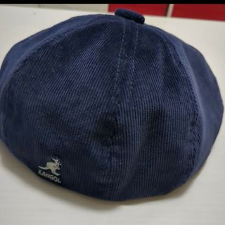 カンゴール(KANGOL)のカンゴール　ネイビー　ベレー帽(ハンチング/ベレー帽)