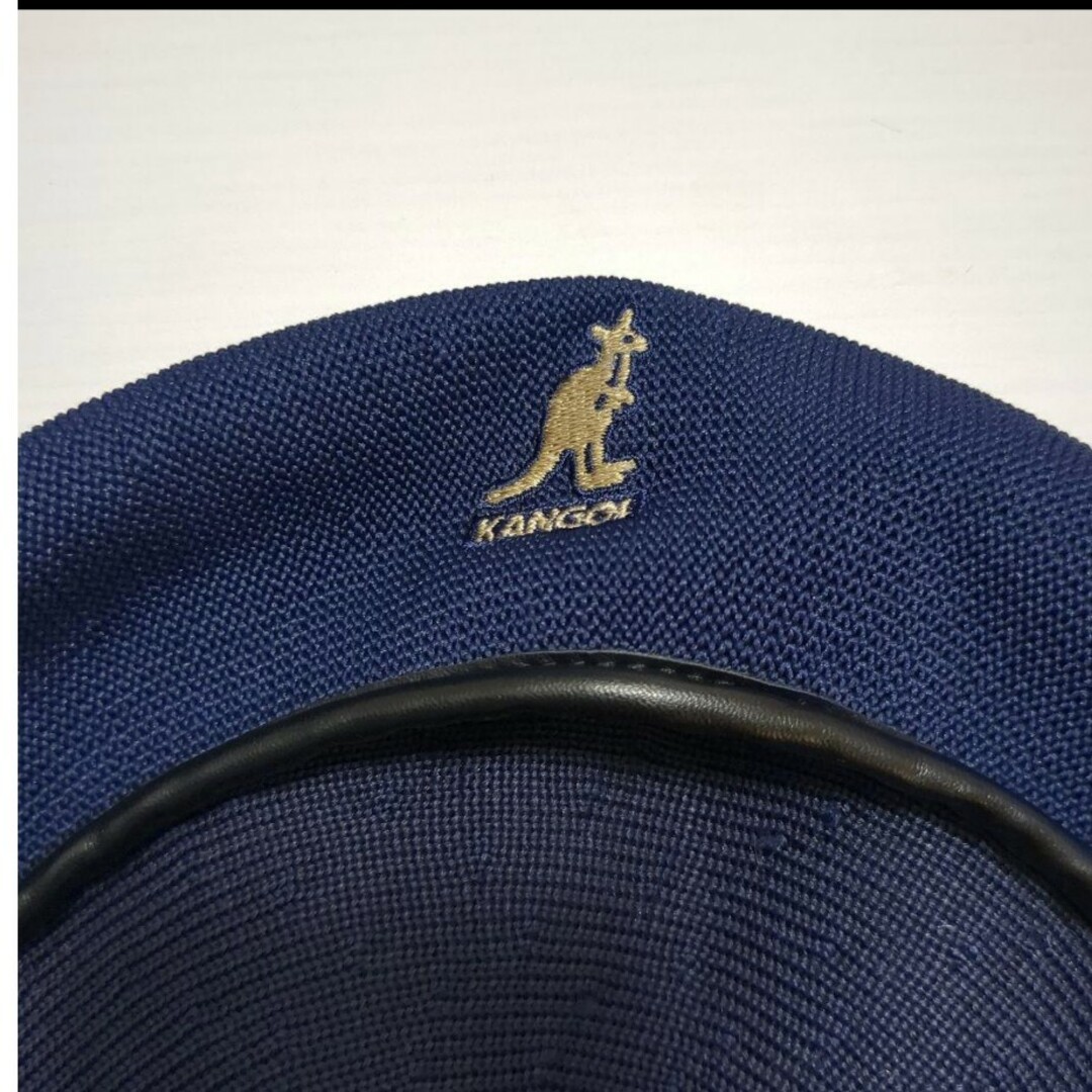 KANGOL(カンゴール)のカンゴール　ネイビー　ベレー帽 レディースの帽子(ハンチング/ベレー帽)の商品写真