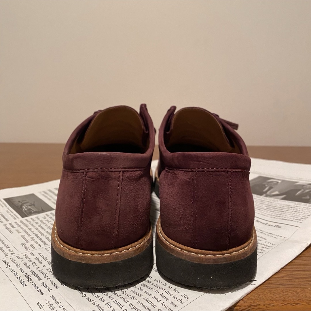 Clarks(クラークス)のクラークス ワラビー ボルドー 23.5cm 箱あり レディースの靴/シューズ(スリッポン/モカシン)の商品写真