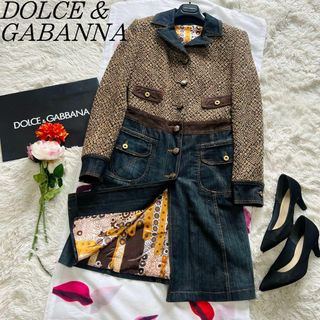 ドルチェ&ガッバーナ(DOLCE&GABBANA) ロングコート(レディース)の通販