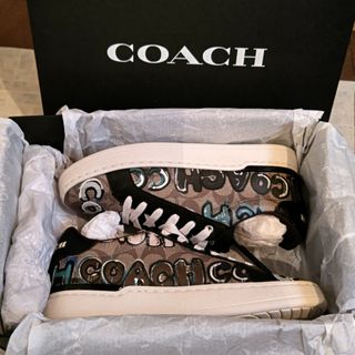 コーチ(COACH)のCOACH✕Mint & Serfクリップ ロー トップスニーカー(スニーカー)