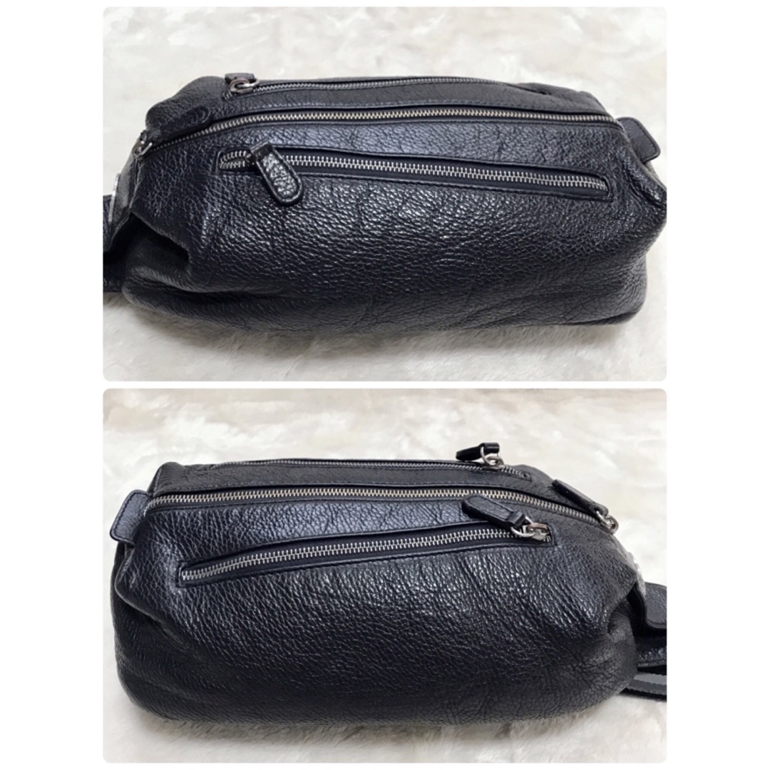Andrea Rossi - 美品 ANDREA ROSSI オールレザー ボディバッグ Andrea Rossi - 美品 ANDREA ROSSI オールレザー ボディバッグ